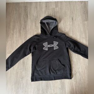 Under Armour Gray and Black Fleece Jacket